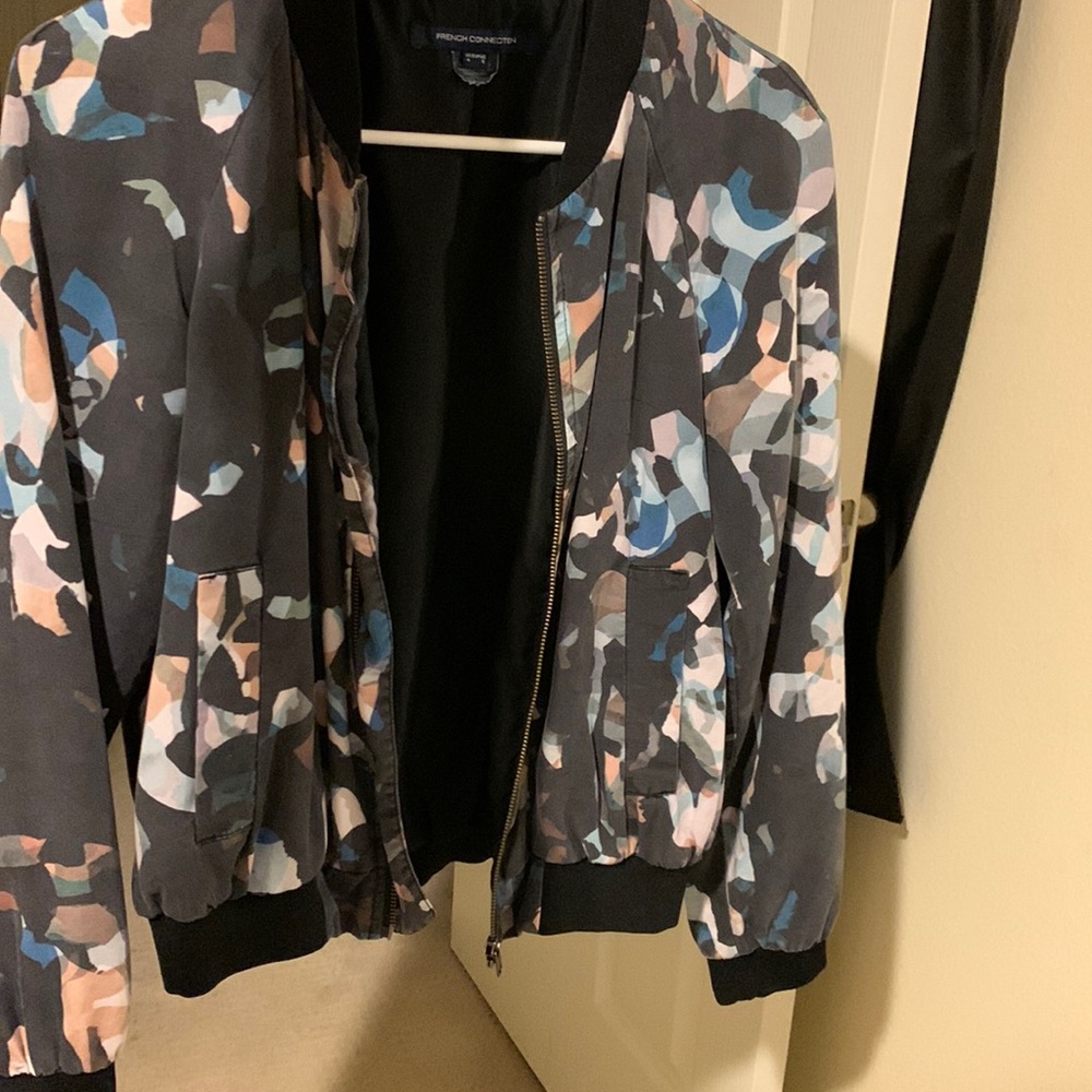 French connection zip up jacket